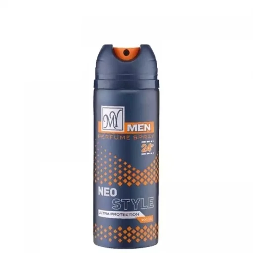 اسپری خوشبوکننده بدن مردانه نئو استایل حجم 200 میل مای