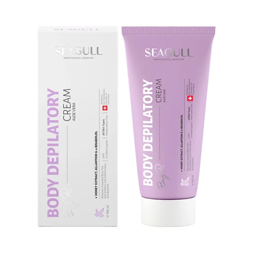 کرم موبر بدن حاوی آلوئهورا حجم 100 میل سی گل