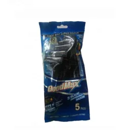 تیغ 3 لبه صابون دار مدل سرمتحرک بسته 5 عددی گود مکس