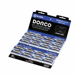 تیغ سنتی مردانه مدل ST300 ورقهای 20 بسته 5 عددی دورکو