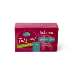 صابون کودک حاوی زینک دخترانه 75 گرم روبیان