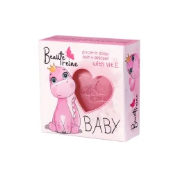 صابون کودک دخترانه حاوی ویتامین E و گلیسرین 65 گرم بیوتی رین