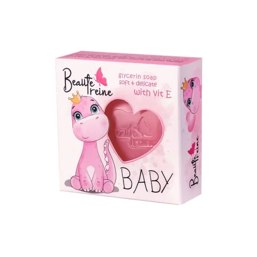 صابون کودک دخترانه حاوی ویتامین E و گلیسرین 65 گرم بیوتی رین