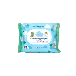 دستمال مرطوب کودک حاوی عصاره آلوئهورا 20 برگ کانواس بی بی لند