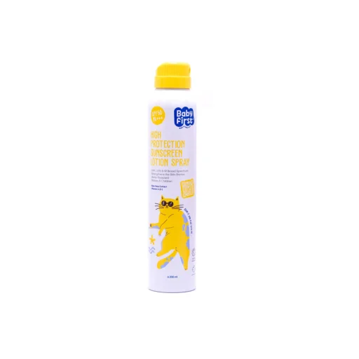 اسپری ضدآفتاب SPF50 کودکان حجم 200 میل بیبی فرست