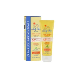 کرم ضدآفتاب SPF35 مینرال صورت و بدن کودک حجم 50 میل بیبی اسکین
