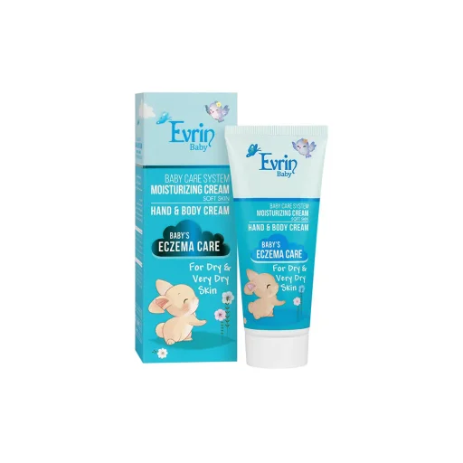 کرم مرطوبکننده دست و صورت کودک مناسب پوستهای خشک و خیلی خشک حجم 75 میل اورین