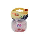 پستانک النا شب تاب ارتودنسی طرح بادکنک سایز 1 قاب کریستالی بی بی لند