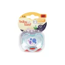 پستانک النا شب تاب ارتودنسی طرح بادکنک سایز 2 قاب کریستالی بی بی لند