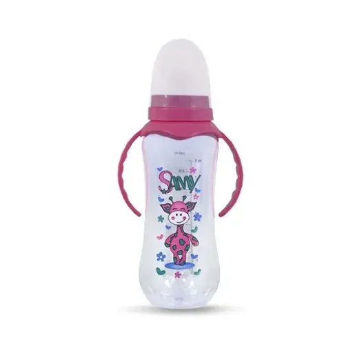 شیشه شیر دستهدار حجم 240 میل سامی