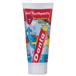 خمیردندان ژلهای کودک توت فرنگی حجم 50 میل دانتا