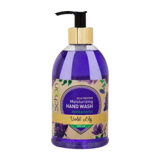 مایع دستشویی شفاف بنفش ویولت لیلی حجم 500 میل شون