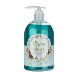 مایع دستشویی شفاف حاوی عصاره گل ابریشم و ورونیکا حجم 500 میل درماکلین