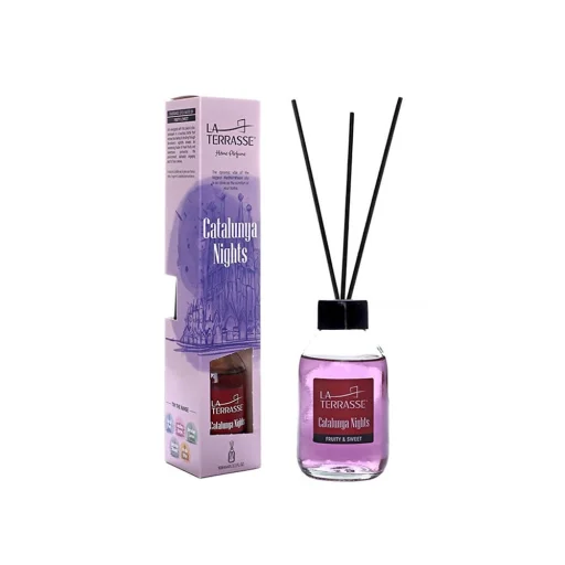 خوشبوکننده محیط مدل Catalonia Nights با رایحه آدامس حجم 100 میل لاتراس