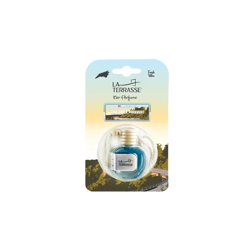 خوشبوکننده ماشین جاده بلوریج پارک وی با رایحه خنک دریایی حجم 9 میل لاتراس