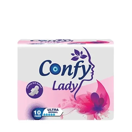 نوار بهداشتی لیدی مدل Ultra Normal بسته 10 عددی کانفی