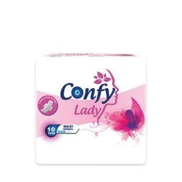 نوار بهداشتی لیدی مدل Maxi Normal بسته 10 عددی کانفی