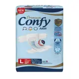 پوشک بزرگسال مدل Large بسته 10 عددی کانفی
