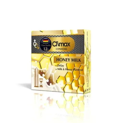 کاندوم مدل Honey Milk بسته 3 عددی کلایمکس