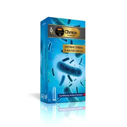 کاندوم مدل Anti Bacterial بسته 12 عددی کلایمکس