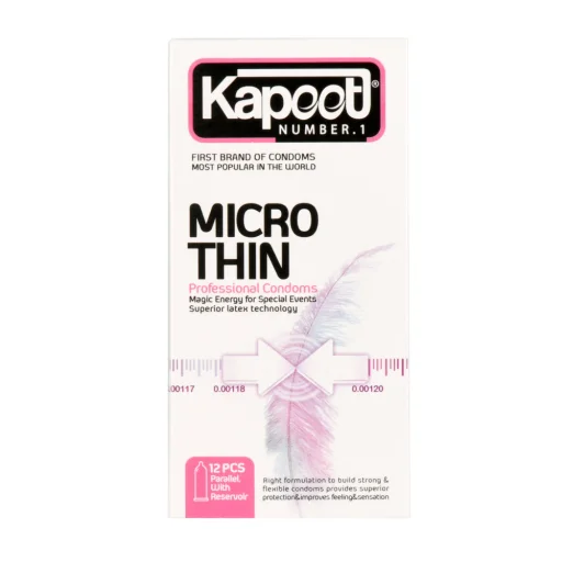 کاندوم میکروتین 12 عددی کاپوت