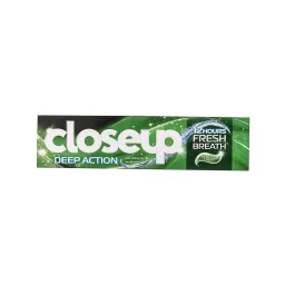 خمیر دندان DEEP ACTION مدل MENTHOL FRESH حجم 125 میل کلوس آپ