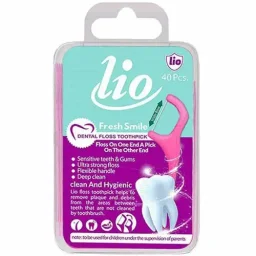 نخ دندان کمانی بسته 40 عددی لیو