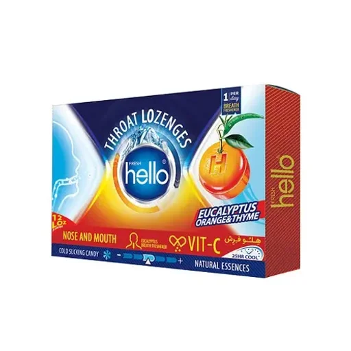 آبنبات سرد با طعم پرتقال و آویشن هلو فرش