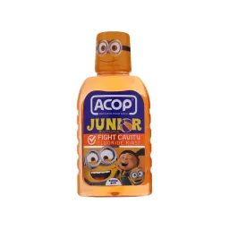 دهان شویه کودک مدل JUNIOR ANTI CAVITY حجم 300 میل آکوپ