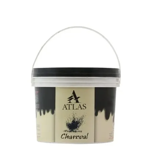 موم دائم گرم با عصاره زغالی سطل 2500 گرم اطلس