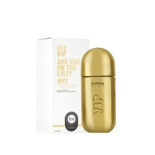 ادکلن تاینی زنانه مدل 212 VIP حجم 30 میل النترا