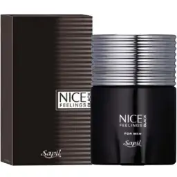 ادکلن مردانه مدل Nice Feelings Black حجم 75 میل ساپیل