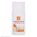 فلوئید ضدآفتاب SPF30 مدل فیزیکال حجم 50 میل مای