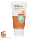 کرم ضدآفتاب SPF50 مکس پروتکت انواع پوست رنگی حجم 50 میل نئودرم