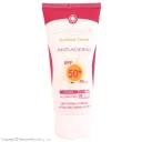 ضدآفتاب SPF50 ضدچروک مناسب انواع پوستها بدون رنگ حجم 50 میل سان سیف