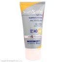 ضدآفتاب SPF40 آقایان بدون رنگ و اثر سفیدکنندگی حجم 50 میل سان سیف
