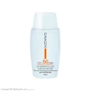 کرم ضدآفتاب SPF50 بی رنگ مناسب پوست خشک و نرمال حجم 50 میل ژیناژن