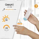 ضدآفتاب SPF50 پوست خشک بژ روشن حجم 50 میل ژنو بایوتیک