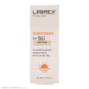 کرم ضدآفتاب SPF50 مناسب پوستهای چرب رنگی روشن حجم 40 میل لیپورکس